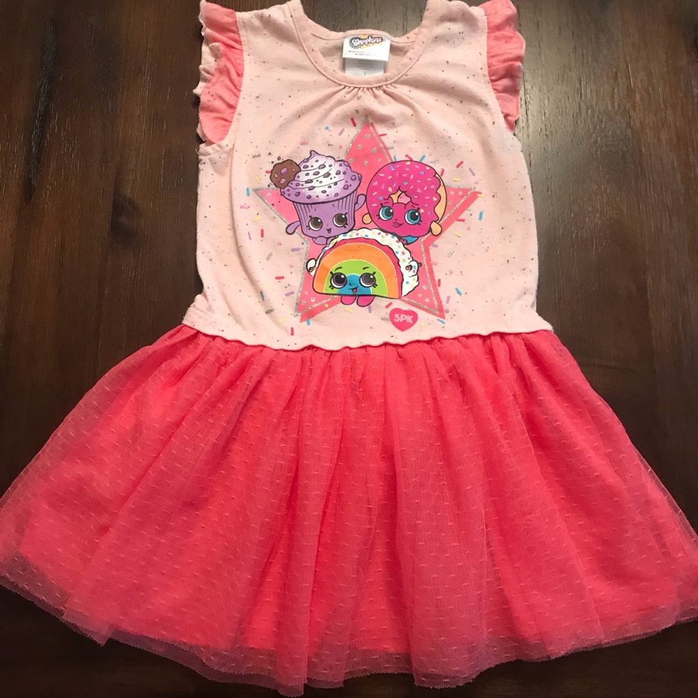 Girls shopkins tutu dress